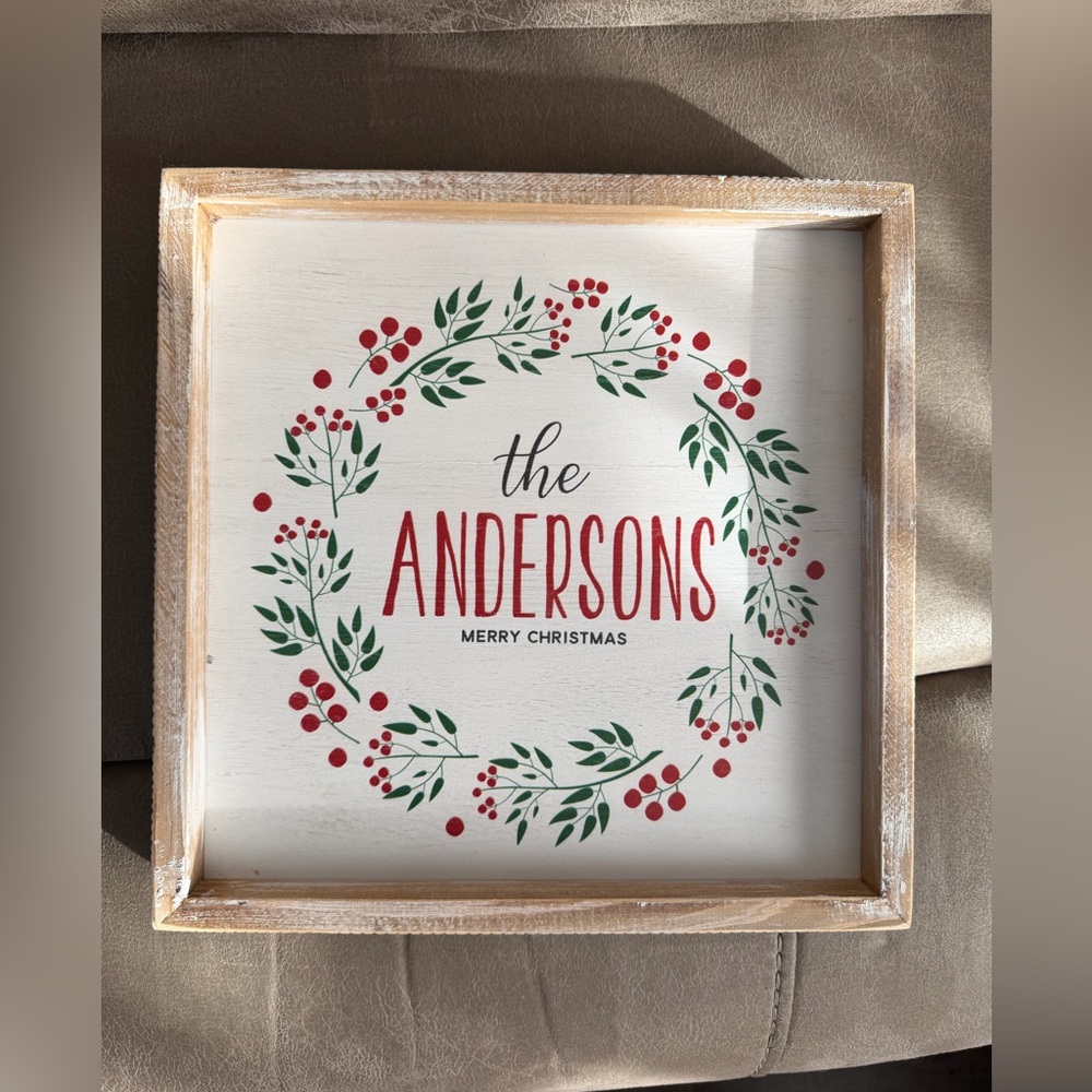 Christmas Wall Sign